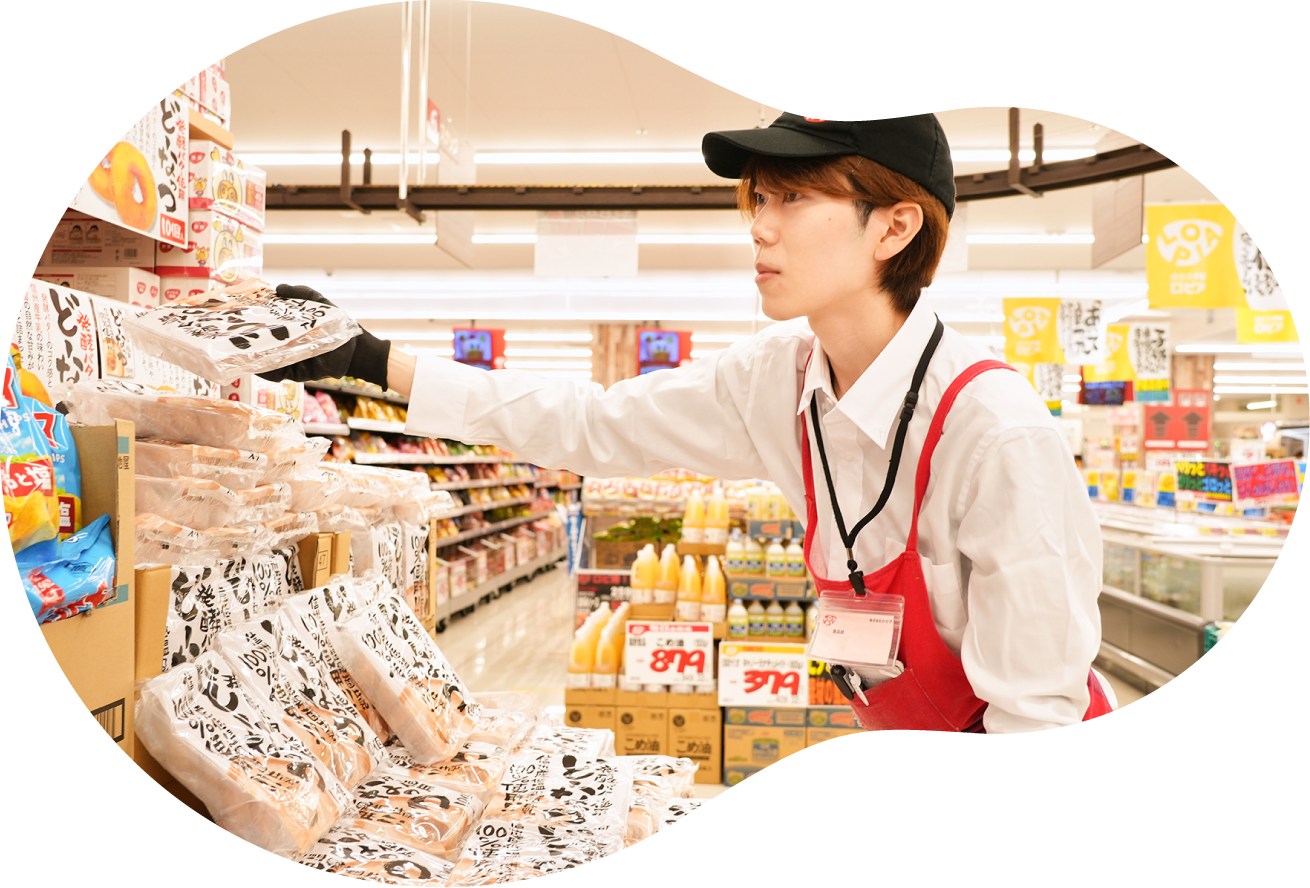 「仕事の基本」品出しを必死でやった1カ月。その後、半年以内で売り場づくりを担当