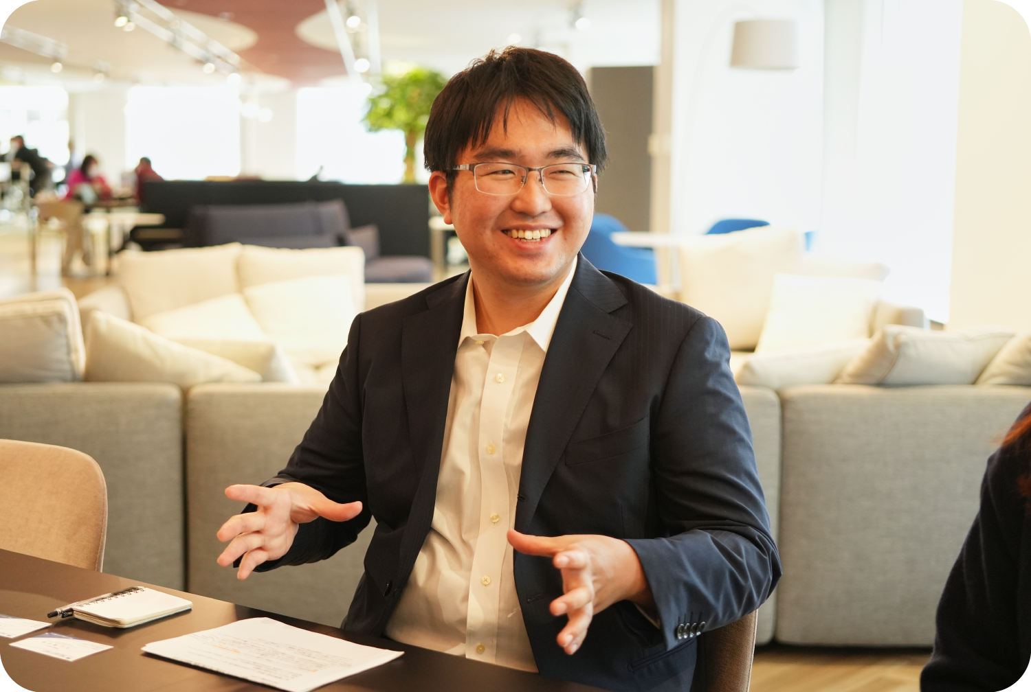 商品開発プロジェクトの仕事と参加のきっかけを教えて。