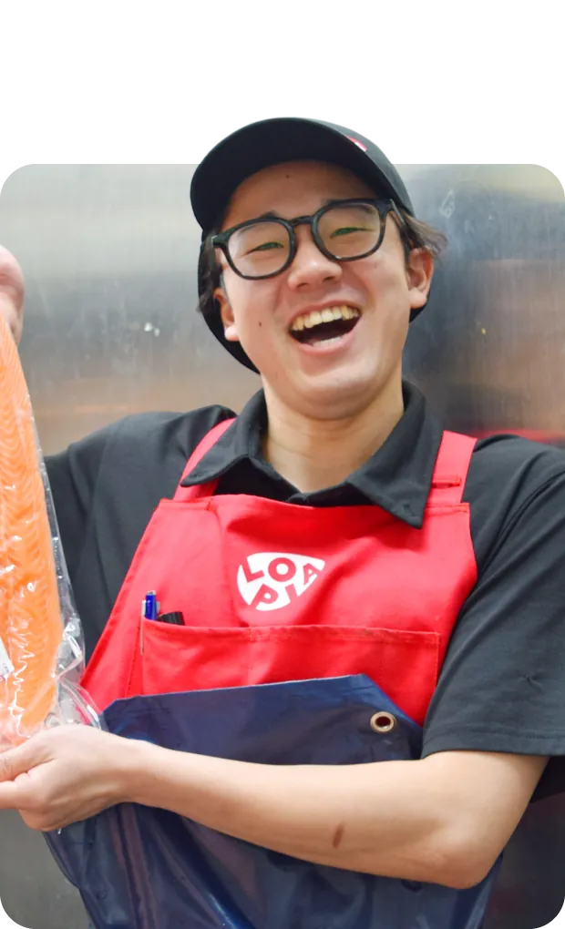 入社半年で昇格。挑戦を続ける鮮魚サブチーフ